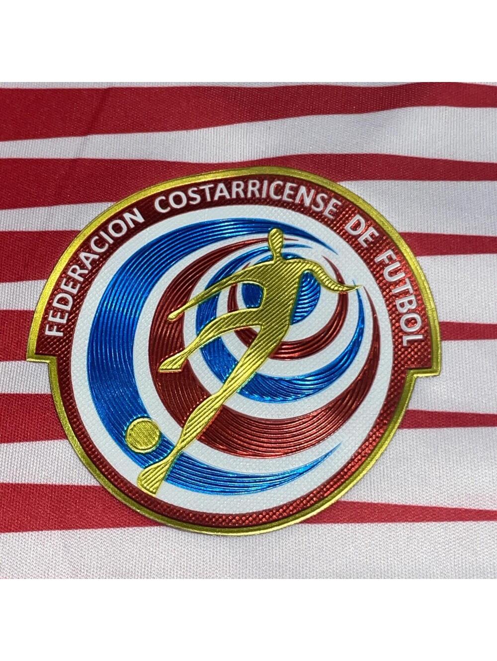 Costa Rica Soccer Jersey La Sele Men’s Size Medium Short Sleeve Red Shirt - Picture 5 of 11